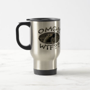 OMG WTF Gopher Travel Mug