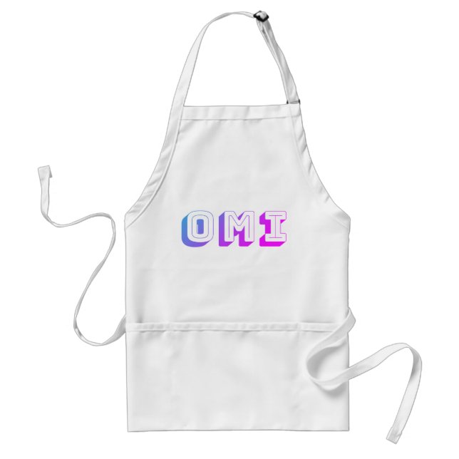 Omi - German Grandma Apron (Front)