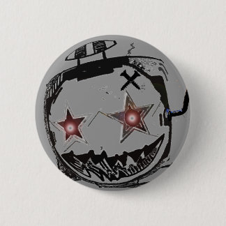 OMIICRONN 7 ROBOT Pinback 6 Cm Round Badge