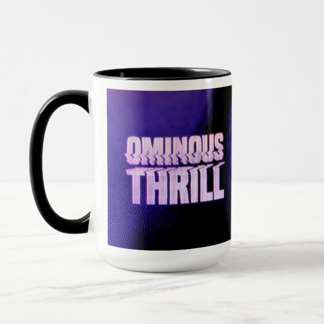 Ominous Thrill PURPLE SCREAM Mug (Left)