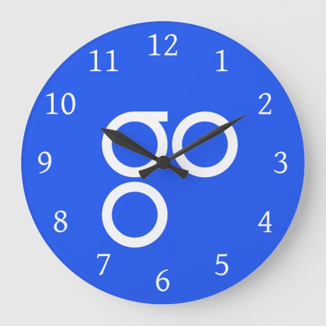 OmiseGo Logo Symbol Cryptocurrency Coin Wall Clock (Front)