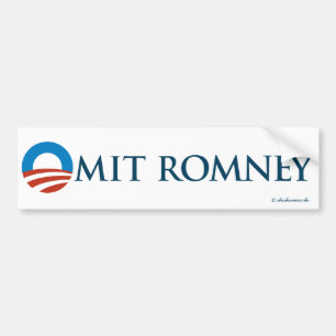 Omit Romney Bumper Sticker