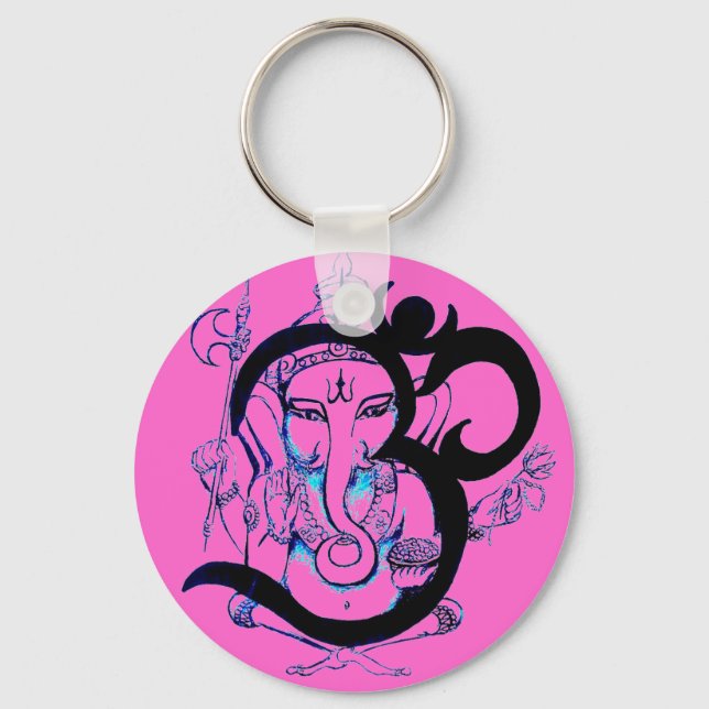 Ommm Love Keychain (Front)