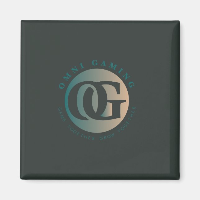 Omni Gaming Magnet (Dark) (Front)