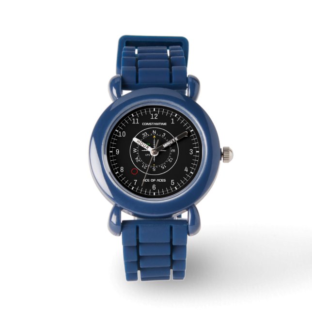 Omnidirectional Range Flight Instrument Funny Watch (Front)