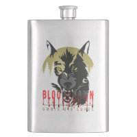 Omnis vir Lupus | Classic Flask