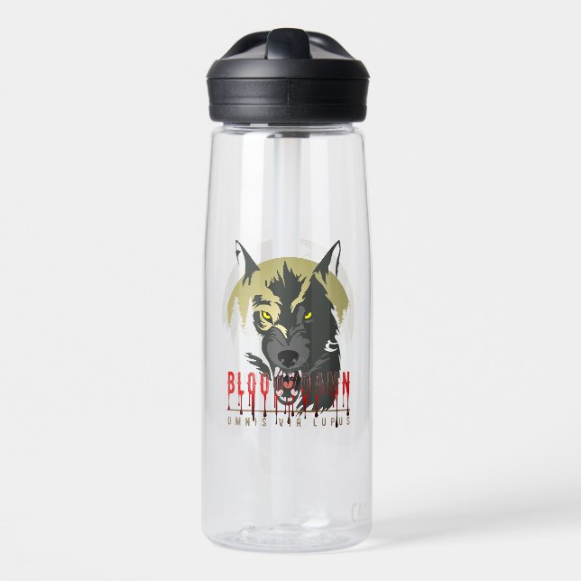 Omnis vir Lupus | Water Bottle (Front)