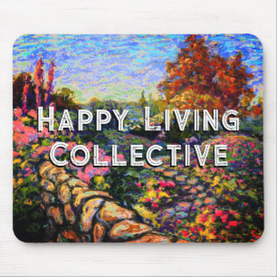 Omniseasonal Garden Happy Living Collective Mouse Mat