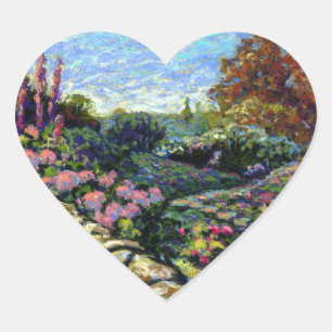 Omniseasonal Garden Heart Sticker