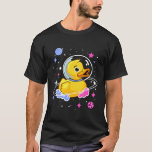 Omnisexual Duck In Space Omnisexual Pride T-Shirt