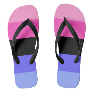 Omnisexual Pride Flag Flip Flops