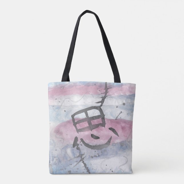 Omo -thought- Kanji Tote Bag (Back)