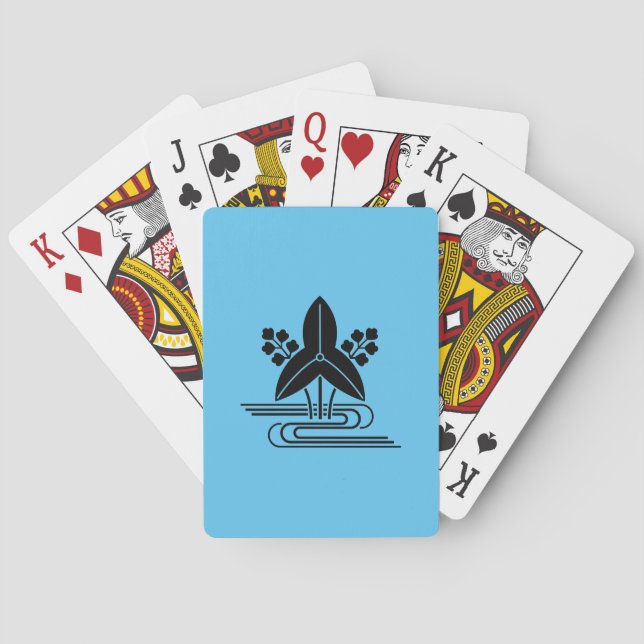 Omodaka in water Pet clothes Playing Cards (Back)