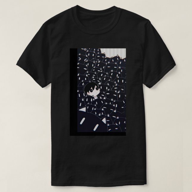 omori Tshirt - omori fanart - omori game sticker S (Design Front)