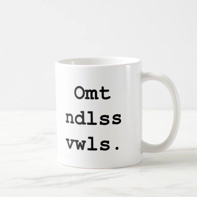 Omt Ndlss Vwls Mug (Right)