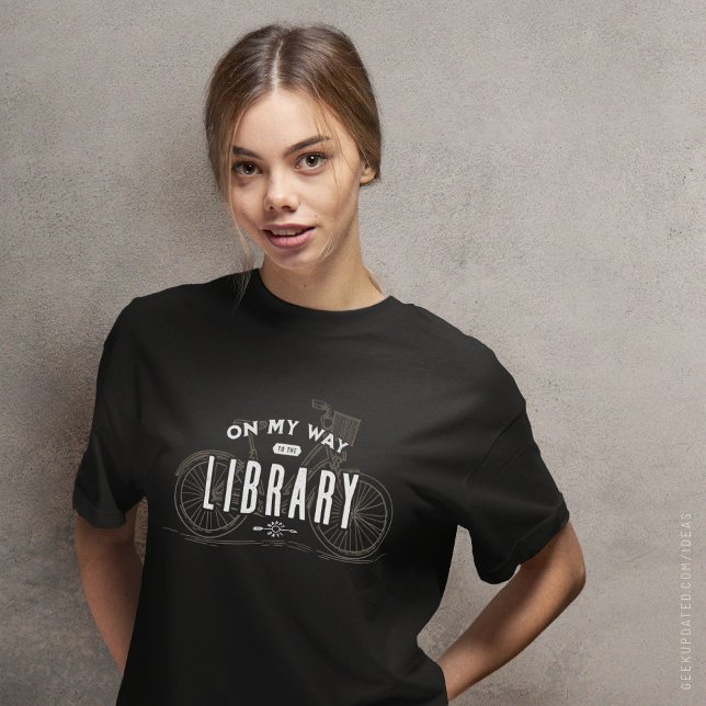 OMW Library Vintage Bike T-Shirt (Creator Uploaded)