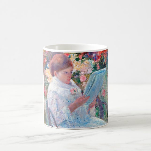On a Balcony, Mary Cassatt Coffee Mug (Center)