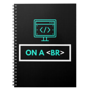 On a Break (Programmer's Joke) Coffee Mug Beverage Notebook