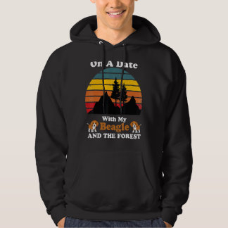 On A Date With My Beagle And The Forest For Dog Hoodie