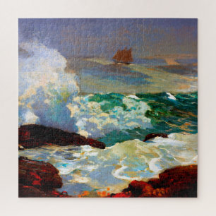 On a Lee Shore Winslow Homer 1900 Jigsaw Puzzle