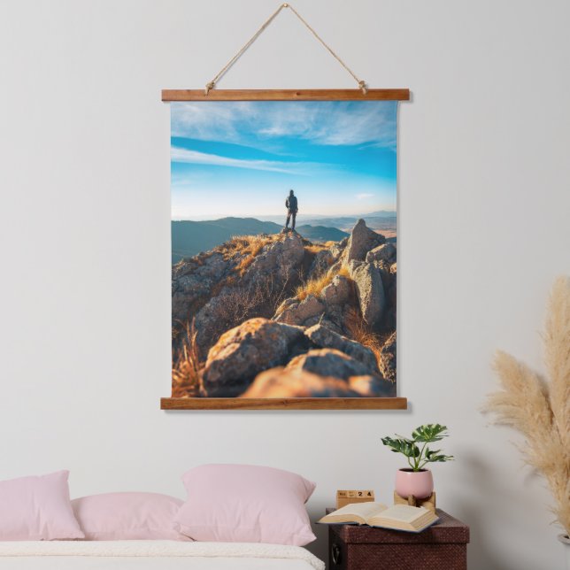 On a majestic autumn rocks hanging tapestry (Bedroom)