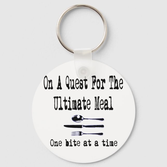 on a quest for the ultimate meal key ring (Front)