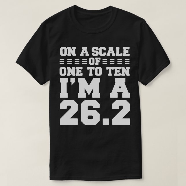 on a scale T-Shirt (Design Front)