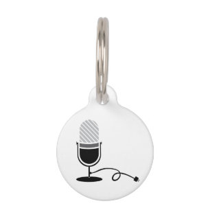 On Air Microphone Pet Tag