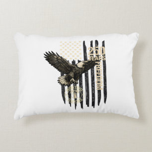 On Back Eagle and Flag 250 Years 1776-2026 250th B Decorative Cushion