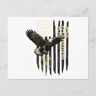On Back Eagle and Flag 250 Years 1776-2026 250th B Enclosure Card