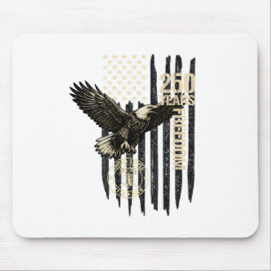 On Back Eagle and Flag 250 Years 1776-2026 250th B Mouse Mat