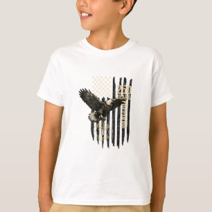 On Back Eagle and Flag 250 Years 1776-2026 250th B T-Shirt