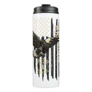 On Back Eagle and Flag 250 Years 1776-2026 250th B Thermal Tumbler