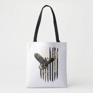 On Back Eagle and Flag 250 Years 1776-2026 250th B Tote Bag