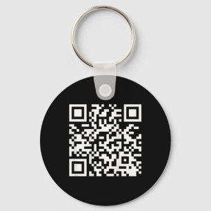 (on Back) Funny Qr Do I Look Like I Give A Fck Cod Key Ring