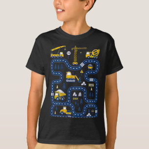 On Back Tired Dads Club Car Race Track On Dad T-Shirt