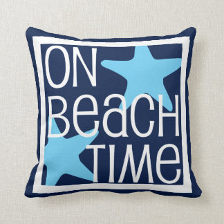 On Beach Time Cushion