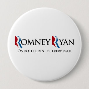 ON BOTH SIDES OF EVERY ISSUE.png 10 Cm Round Badge