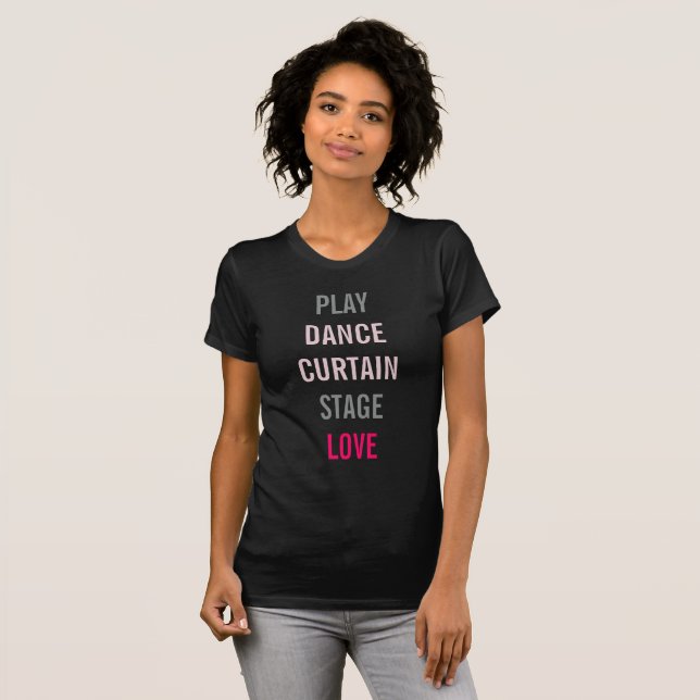On Broadway Professional Arts Personalise Tee (Front Full)