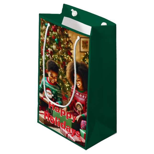 On Christmas Day Gift Bags (Front Angled)