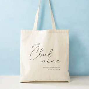 On Cloud 9 Bachelorette Weekend Favour Bags