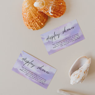 On Cloud 9 Display Shower Enclosure Card