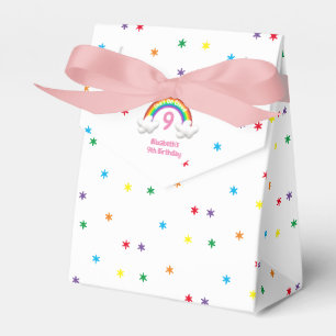 On Cloud 9! Rainbow Birthday Favour Box