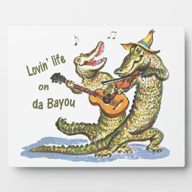 On da Bayou Plaque (Front)