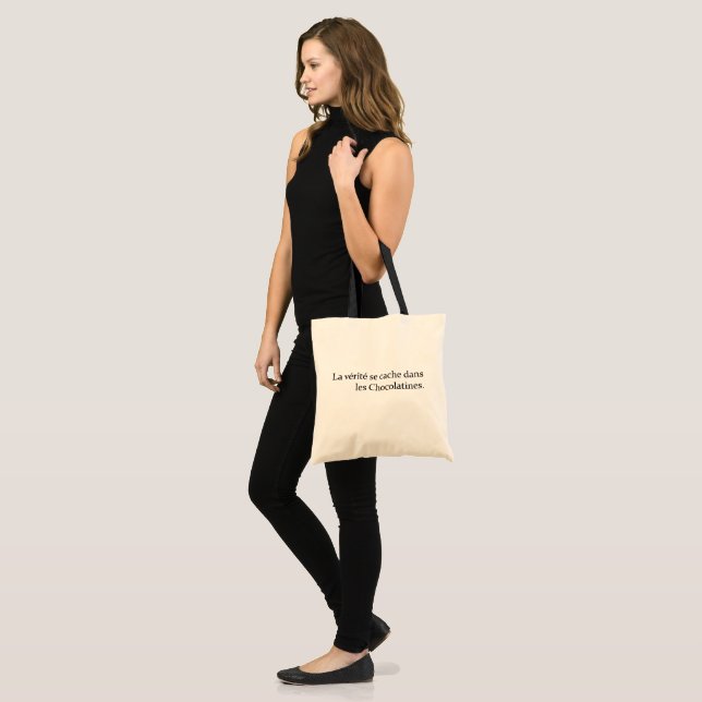 On dit chocolatine ! tote bag (Front (Model))