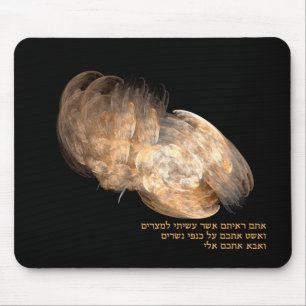 On Eagle's Wings Mouse Mat