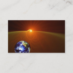 On Earth's Horizon - Business Card