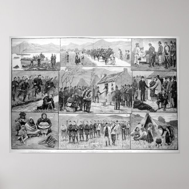 On Eviction Duty in Ireland Poster (Front)