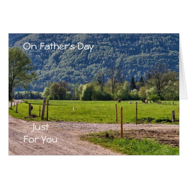 On Fathers Day Just for You (Front Horizontal)