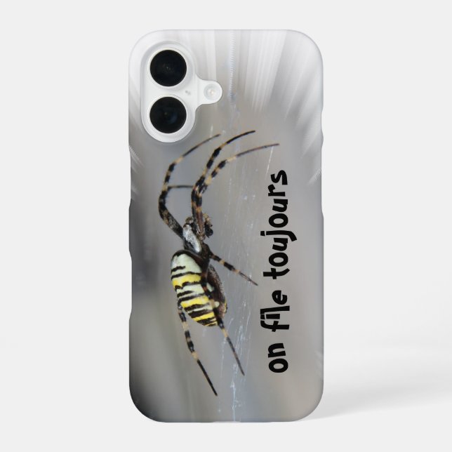on file toujours iPhone iPhone 16 Case (Back)